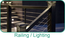 Holbrook Lumber Products - Railing and Lighting