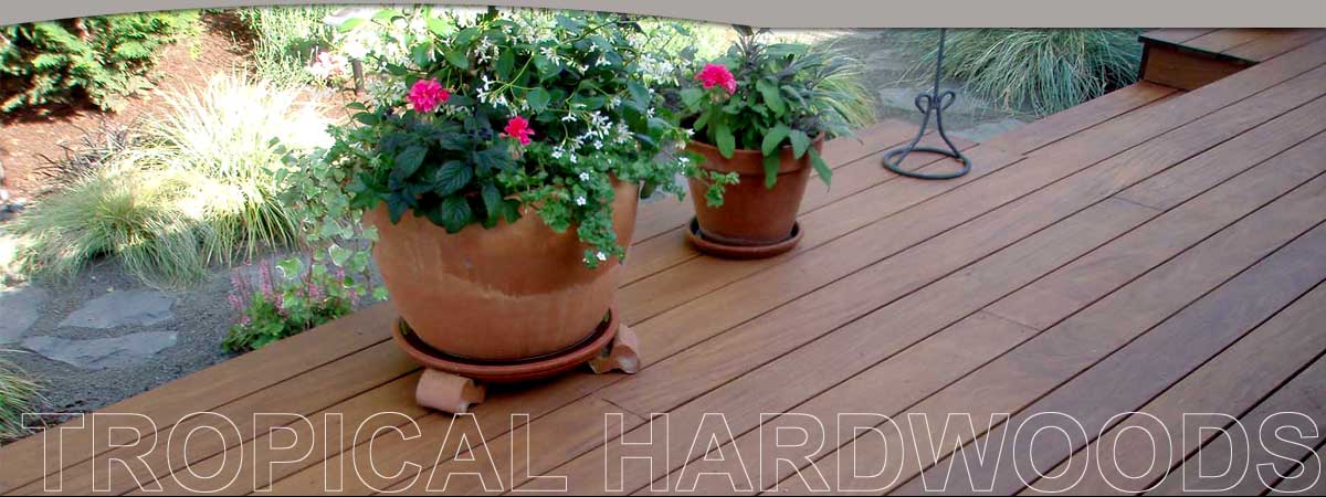 Tropical Hardwood Decking by Holbrook Lumber Company - Leading Decking company For Over 100 Years!