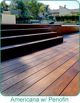 Holbrook Lumber Decking by Americana with Penofin UV Protectant