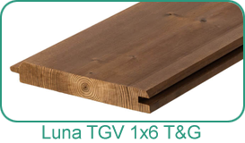 Holbrook Lumber Products - Luna TGV 1x6 T&G product