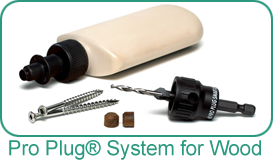 Holbrook Lumber Products - Pro Plug System for Wood